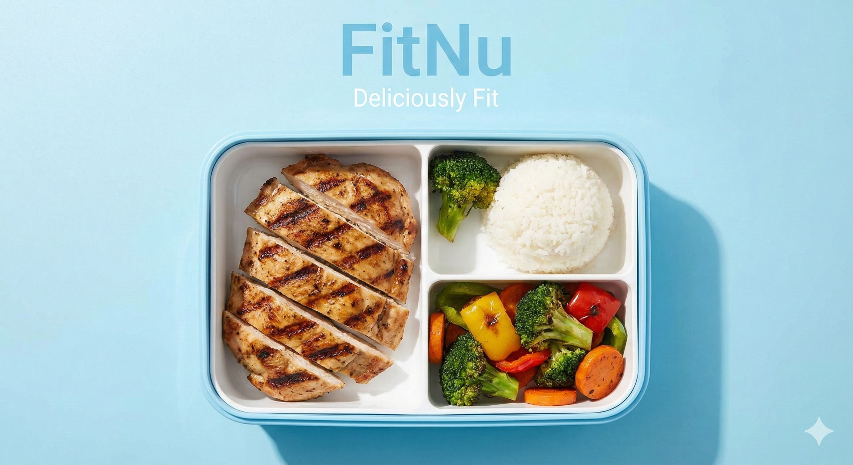 FitNu Meal Prep - AI Generated Art